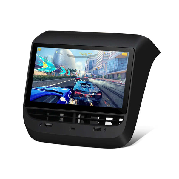 Model 3 / Y - 7" bakseteskjerm / berøringsskjerm med klimakontroll - Elbilgrossisten AS